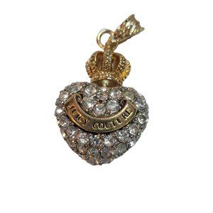 GORGEOUS AUTHENTIC JUICY COUTURE RHINESTONE HEART